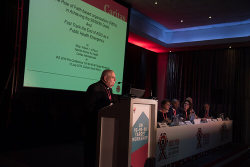 21st International AIDS Conference (AIDS 2016), Durban, South Africa. Photo shows: UN 90-90-90 Target Workshop. Photo©International AIDS Society/Marcus Rose