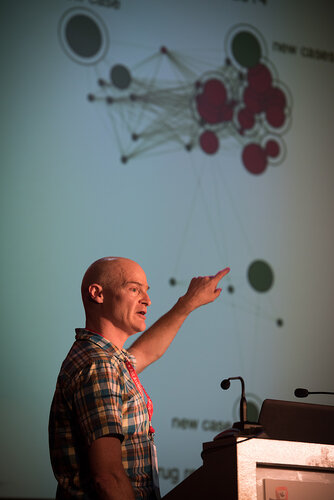 21st International AIDS Conference (AIDS 2016), Durban, South Africa. Photo shows: UN 90-90-90 Target Workshop. Speaker: Jeffrey Joy. Photo©International AIDS Society/Marcus Rose