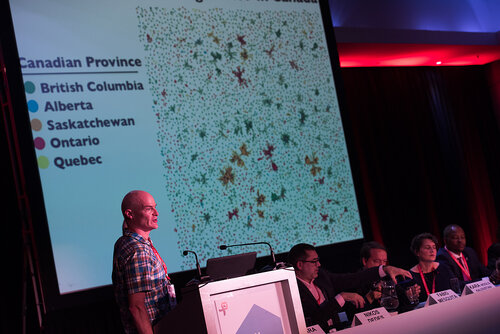 21st International AIDS Conference (AIDS 2016), Durban, South Africa. Photo shows: UN 90-90-90 Target Workshop. Speaker: Jeffrey Joy. Photo©International AIDS Society/Marcus Rose