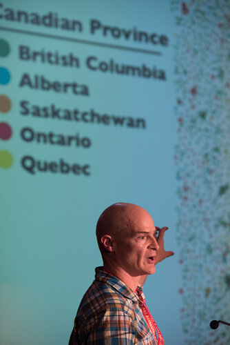 21st International AIDS Conference (AIDS 2016), Durban, South Africa. Photo shows: UN 90-90-90 Target Workshop. Speaker: Jeffrey Joy. Photo©International AIDS Society/Marcus Rose
