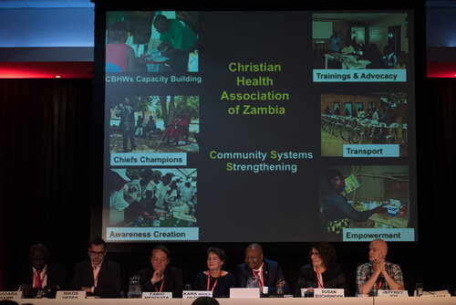 21st International AIDS Conference (AIDS 2016), Durban, South Africa. Photo shows: UN 90-90-90 Target Workshop. Photo©International AIDS Society/Marcus Rose