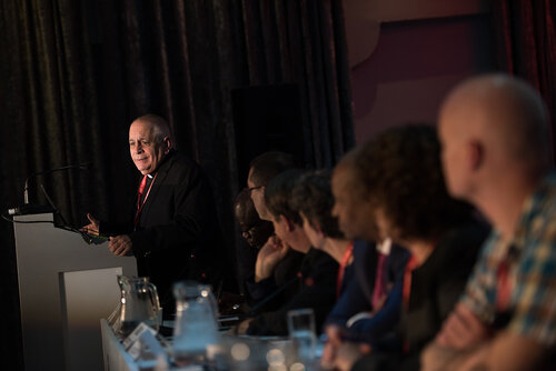 21st International AIDS Conference (AIDS 2016), Durban, South Africa. Photo shows: UN 90-90-90 Target Workshop. Speaker: Msgr. Robert J. Vitillo. Photo©International AIDS Society/Marcus Rose
