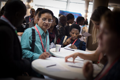 21st International AIDS Conference (AIDS 2016), Durban, South Africa. Photo shows: The Positive Action for Children Fund Collaborathon. Photo©International AIDS Society/Marcus Rose