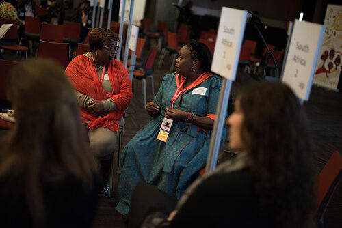 21st International AIDS Conference (AIDS 2016), Durban, South Africa. Photo shows: The Positive Action for Children Fund Collaborathon. Photo©International AIDS Society/Marcus Rose