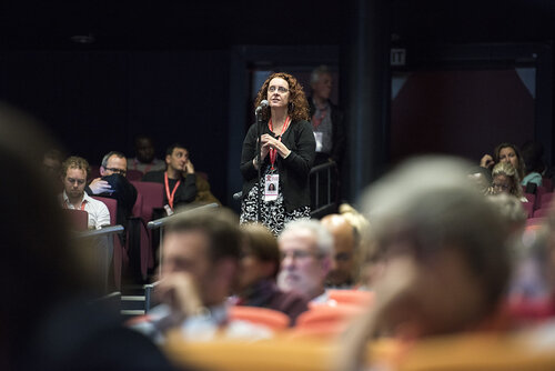 21st International AIDS Conference (AIDS 2016), Durban, South Africa.
Photo shows the TB2016 closing session.
Photo©International AIDS Society/Steve Forrest/Workers' Photos
