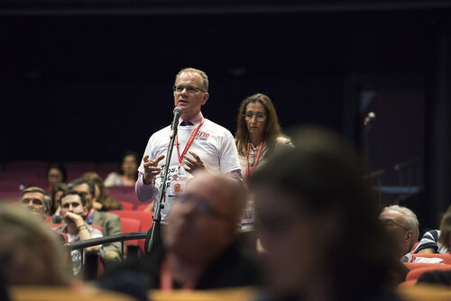21st International AIDS Conference (AIDS 2016), Durban, South Africa.
Photo shows the TB2016 closing session.
Photo©International AIDS Society/Steve Forrest/Workers' Photos