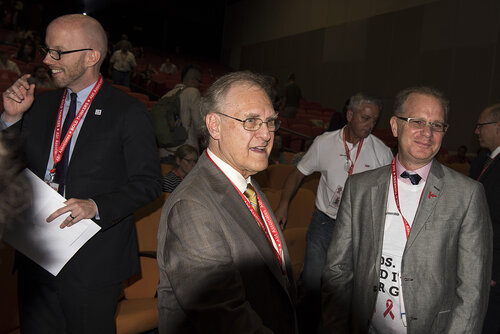 21st International AIDS Conference (AIDS 2016), Durban, South Africa.
Photo shows Stephen Lewis, AIDS-Free World, speaking at the TB2016 session.
Photo©International AIDS Society/Steve Forrest/Workers' Photos