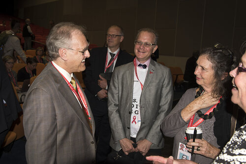 21st International AIDS Conference (AIDS 2016), Durban, South Africa.
Photo shows Stephen Lewis, AIDS-Free World, speaking at the TB2016 session.
Photo©International AIDS Society/Steve Forrest/Workers' Photos