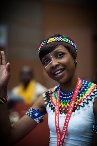 21st International AIDS Conference (AIDS 2016), Durban, South Africa. Photo shows: In Our Voice: Positive Stories! Positive Teens! Positive Lives! Photo©International AIDS Society/Marcus Rose