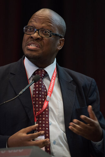 21st International AIDS Conference (AIDS 2016), Durban, South Africa. Photo shows: In Our Voice: Positive Stories! Positive Teens! Positive Lives! Speaker: Mogomotsi Matshaba. Photo©International AIDS Society/Marcus Rose