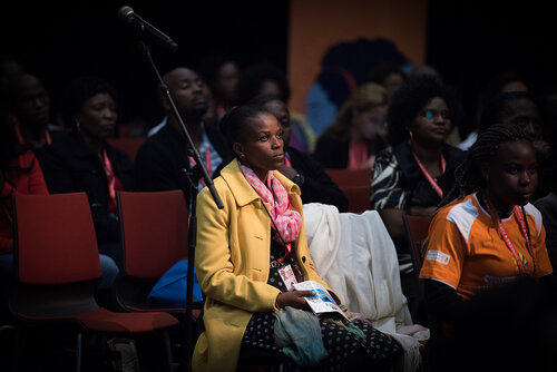 21st International AIDS Conference (AIDS 2016), Durban, South Africa. Photo shows: In Our Voice: Positive Stories! Positive Teens! Positive Lives! Photo©International AIDS Society/Marcus Rose