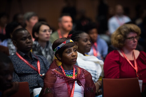 21st International AIDS Conference (AIDS 2016), Durban, South Africa. Photo shows: In Our Voice: Positive Stories! Positive Teens! Positive Lives! Photo©International AIDS Society/Marcus Rose