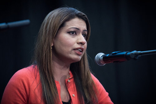 21st International AIDS Conference (AIDS 2016), Durban, South Africa. Photo shows: In Our Voice: Positive Stories! Positive Teens! Positive Lives! Speaker: Huma Abbasi. Photo©International AIDS Society/Marcus Rose