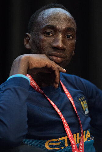 21st International AIDS Conference (AIDS 2016), Durban, South Africa. Photo shows: In Our Voice: Positive Stories! Positive Teens! Positive Lives! Speaker: Fredy Mwakanyamale. Photo©International AIDS Society/Marcus Rose