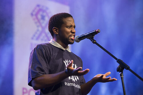 21st International AIDS Conference (AIDS 2016), Durban, South Africa.
Photo shows the Global Village Opening Ceremony. Artist performance during the Global Village opening ceremony, 17 July, 2016.
Photo©International AIDS Society/Rogan Ward)