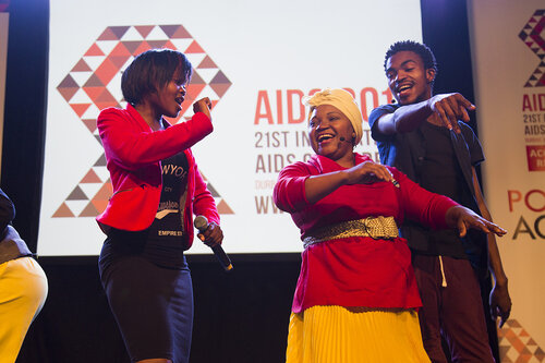 21st International AIDS Conference (AIDS 2016), Durban, South Africa.
Photo shows the Global Village Main Stage. Performances on the Global Village Main Stage, 18 July, 2016.
Photo©International AIDS Society/Rogan Ward)
