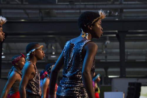21st International AIDS Conference (AIDS 2016), Durban, South Africa.
Photo shows the Global Village Main Stage. Music Performance: The Return of King Shaka to the Modern Day South Africa (MOCA01) on the Global Village Main Stage, 18 July, 2016.
Photo©International AIDS Society/Rogan Ward)