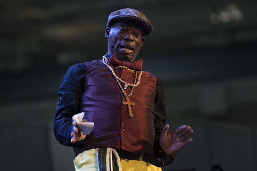 21st International AIDS Conference (AIDS 2016), Durban, South Africa.
Photo shows the Global Village Main Stage. Performances on the Global Village Main Stage, 18 July, 2016.
Photo©International AIDS Society/Rogan Ward)
