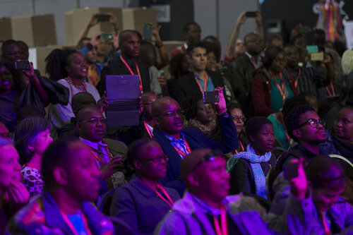 21st International AIDS Conference (AIDS 2016), Durban, South Africa.
Photo shows the Global Village Main Stage. Music Performance: The Return of King Shaka to the Modern Day South Africa (MOCA01) on the Global Village Main Stage, 18 July, 2016.
Photo©International AIDS Society/Rogan Ward)