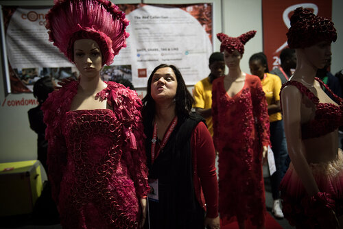 21st International AIDS Conference (AIDS 2016), Durban, South Africa. Photo shows: Global Village Opening. Photo©International AIDS Society/Marcus Rose