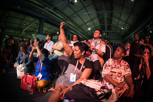 21st International AIDS Conference (AIDS 2016), Durban, South Africa. Photo shows: Global Village Opening. Photo©International AIDS Society/Marcus Rose