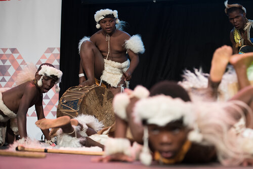 21st International AIDS Conference (AIDS 2016), Durban, South Africa. Photo shows: Global Village Opening. Photo©International AIDS Society/Marcus Rose