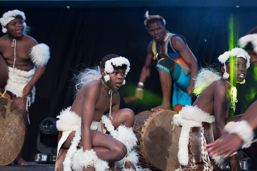21st International AIDS Conference (AIDS 2016), Durban, South Africa. Photo shows: Global Village Opening. Photo©International AIDS Society/Marcus Rose