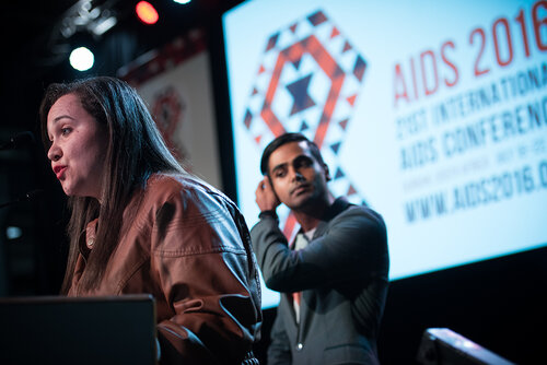 21st International AIDS Conference (AIDS 2016), Durban, South Africa. Photo shows: Global Village Opening. Photo©International AIDS Society/Marcus Rose