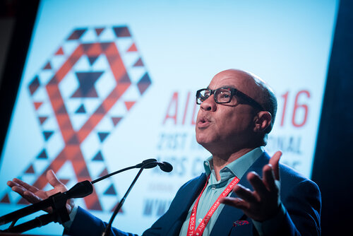 21st International AIDS Conference (AIDS 2016), Durban, South Africa. Photo shows: Global Village Opening. Photo©International AIDS Society/Marcus Rose