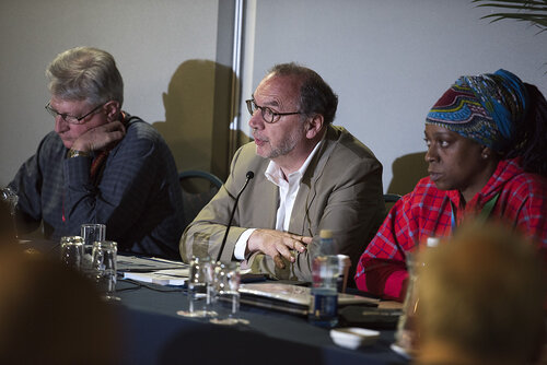 21st International AIDS Conference (AIDS 2016), Durban, South Africa.
Photo shows Achieving Global AIDS targets: What will it really take? breakout session.
Photo©International AIDS Society/Steve Forrest/Workers' Photos