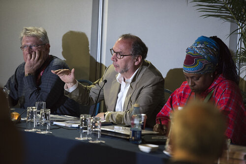 21st International AIDS Conference (AIDS 2016), Durban, South Africa.
Photo shows Achieving Global AIDS targets: What will it really take? breakout session.
Photo©International AIDS Society/Steve Forrest/Workers' Photos
