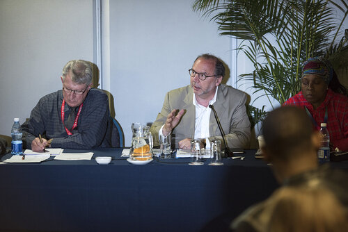 21st International AIDS Conference (AIDS 2016), Durban, South Africa.
Photo shows Achieving Global AIDS targets: What will it really take? breakout session.
Photo©International AIDS Society/Steve Forrest/Workers' Photos