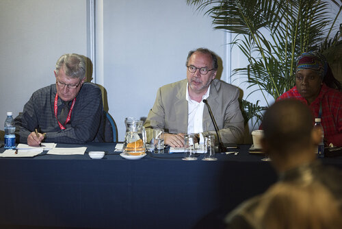 21st International AIDS Conference (AIDS 2016), Durban, South Africa.
Photo shows Achieving Global AIDS targets: What will it really take? breakout session.
Photo©International AIDS Society/Steve Forrest/Workers' Photos