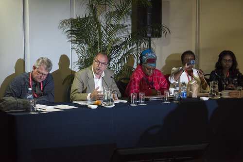 21st International AIDS Conference (AIDS 2016), Durban, South Africa.
Photo shows Achieving Global AIDS targets: What will it really take? breakout session.
Photo©International AIDS Society/Steve Forrest/Workers' Photos