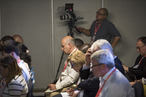 21st International AIDS Conference (AIDS 2016), Durban, South Africa.
Photo shows Achieving Global AIDS targets: What will it really take? breakout session.
Photo©International AIDS Society/Steve Forrest/Workers' Photos