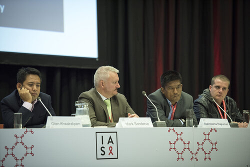 21st International AIDS Conference (AIDS 2016), Durban, South Africa.
Photo shows the 3rd International HIV/Viral Hepatitis Co-Infection Meeting: Improving Diagnosis, Antiviral Therapy and Access .
Photo©International AIDS Society/Steve Forrest/Workers' Photos