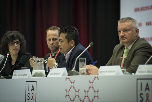 21st International AIDS Conference (AIDS 2016), Durban, South Africa.
Photo shows the 3rd International HIV/Viral Hepatitis Co-Infection Meeting: Improving Diagnosis, Antiviral Therapy and Access .
Photo©International AIDS Society/Steve Forrest/Workers' Photos
