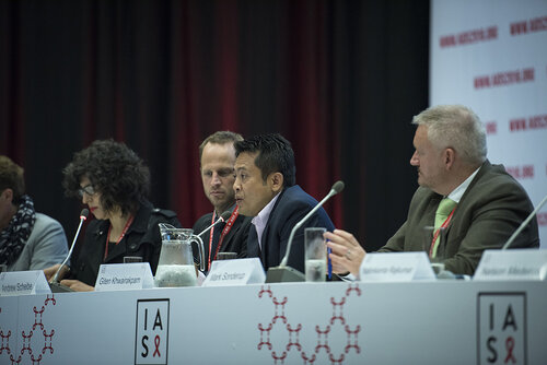 21st International AIDS Conference (AIDS 2016), Durban, South Africa.
Photo shows the 3rd International HIV/Viral Hepatitis Co-Infection Meeting: Improving Diagnosis, Antiviral Therapy and Access .
Photo©International AIDS Society/Steve Forrest/Workers' Photos
