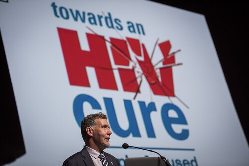 21st International AIDS Conference (AIDS 2016), Durban, South Africa.
Photo shows Chris Beyrer, IAS President, United States, speaking at the Towards A Cure Symposium session.
Photo©International AIDS Society/Steve Forrest/Workers' Photos