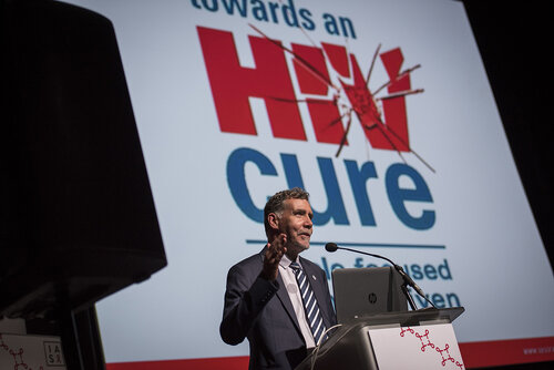 21st International AIDS Conference (AIDS 2016), Durban, South Africa.
Photo shows Chris Beyrer, IAS President, United States, speaking at the Towards A Cure Symposium session.
Photo©International AIDS Society/Steve Forrest/Workers' Photos