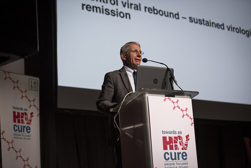 21st International AIDS Conference (AIDS 2016), Durban, South Africa.
Photo shows the Towards A Cure Symposium session.
Photo©International AIDS Society/Steve Forrest/Workers' Photos