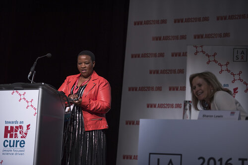 21st International AIDS Conference (AIDS 2016), Durban, South Africa.
Photo shows the Towards A Cure Symposium session.
Photo©International AIDS Society/Steve Forrest/Workers' Photos