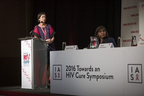 21st International AIDS Conference (AIDS 2016), Durban, South Africa.
Photo shows the Towards A Cure Symposium session.
Photo©International AIDS Society/Steve Forrest/Workers' Photos
