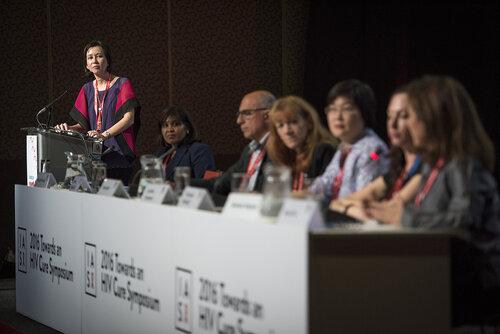 21st International AIDS Conference (AIDS 2016), Durban, South Africa.
Photo shows the Towards A Cure Symposium session.
Photo©International AIDS Society/Steve Forrest/Workers' Photos