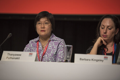 21st International AIDS Conference (AIDS 2016), Durban, South Africa.
Photo shows the Towards A Cure Symposium session.
Photo©International AIDS Society/Steve Forrest/Workers' Photos