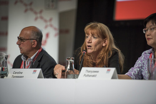 21st International AIDS Conference (AIDS 2016), Durban, South Africa.
Photo shows the Towards A Cure Symposium session.
Photo©International AIDS Society/Steve Forrest/Workers' Photos