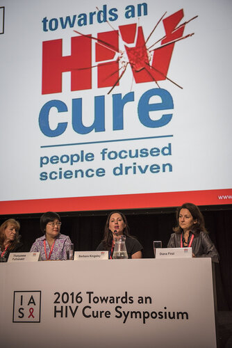 21st International AIDS Conference (AIDS 2016), Durban, South Africa.
Photo shows the Towards A Cure Symposium session.
Photo©International AIDS Society/Steve Forrest/Workers' Photos