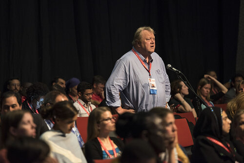 21st International AIDS Conference (AIDS 2016), Durban, South Africa.
Photo shows the Towards A Cure Symposium session.
Photo©International AIDS Society/Steve Forrest/Workers' Photos
