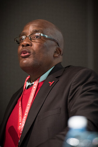 21st International AIDS Conference (AIDS 2016), Durban, South Africa.
Photo shows: TB2016 - Plenaries and Breakouts. Welcome Address given by
Aaron Motsoaledi, Minister of Health. Photo©International AIDS Society/Marcus Rose
