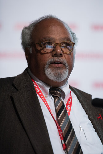 21st International AIDS Conference (AIDS 2016), Durban, South Africa.
Photo shows: TB2016 - Plenaries and Breakouts. Eric Goosby, University of California San Francisco, United States. Photo©International AIDS Society/Marcus Rose